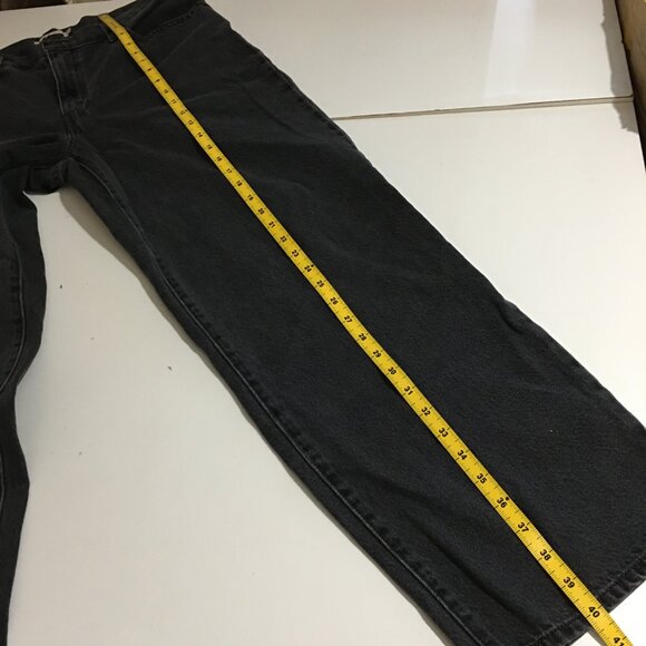 Levi's Premium Womens Baggy Dad Black Jeans Size 29W x 30L - Picture 13 of 13